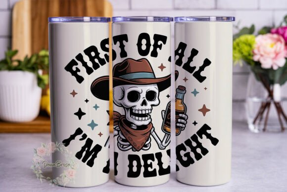 Cowboy Skeleton Funny Tumbler Wrap Review for Real Projects