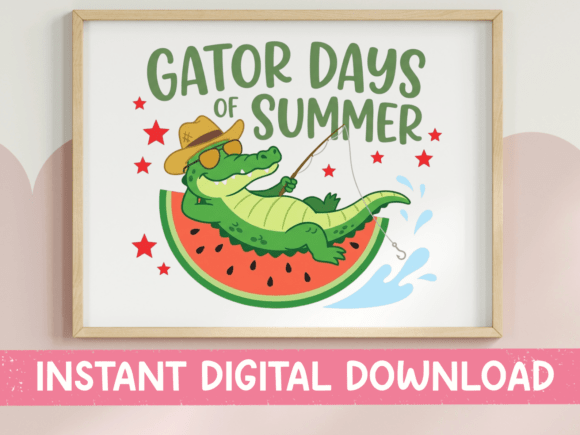 Gator Days of Summer SVG Review for Real Embroidery Projects