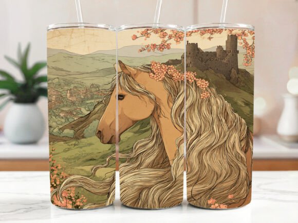 Horse Tumbler Wrap, Western Floral 20oz Review