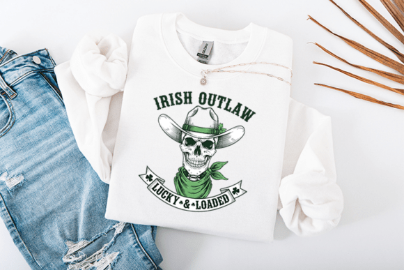 Irish Outlaw Skull Western St Patricks: A Bold Embroidery Design Review