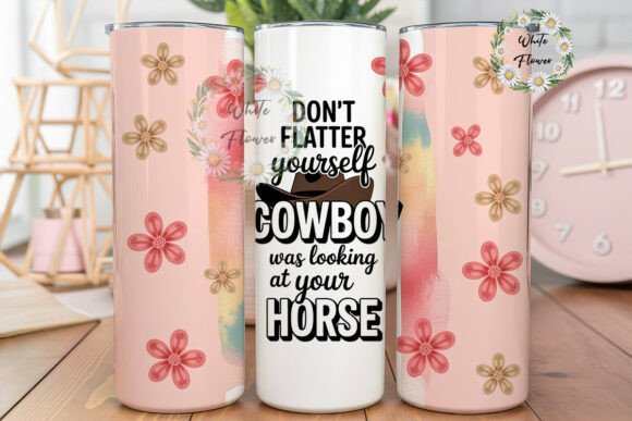 Sassy Cowboy Floral 20oz Tumbler Wrap Review