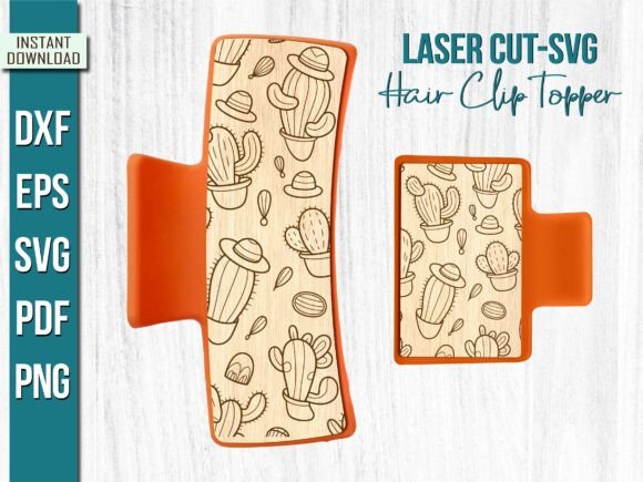 Western Cactus Pattern Hair Clip Topper Review