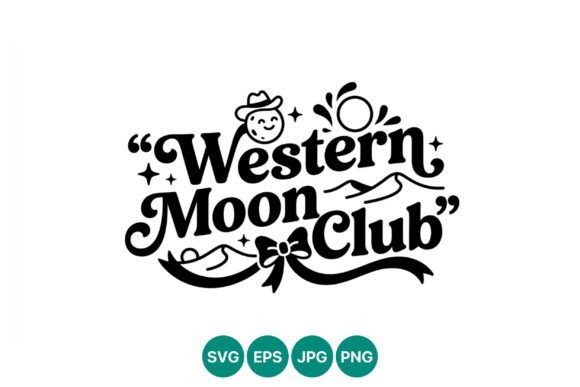 Western Moon Club Cowboy Moon Vector Review for Real Projects