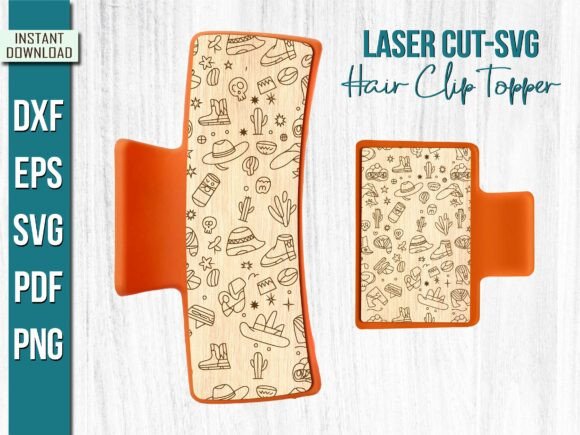 Western Pattern Cactus Hair Clip Topper Review